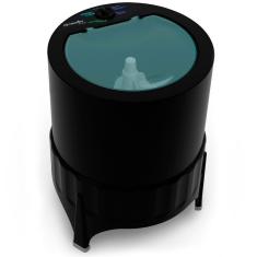 Tanquinho Mueller Plus 4,5kg Semiautomático com Timer 3 Programas de Lavagem Preto 110V