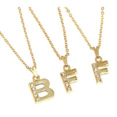 Colar Escrita Best Friends Forever 3 Amigas Folheado 18k