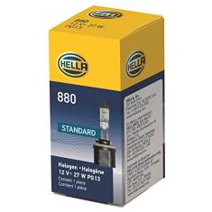 Hella Lâmpada de halogêneo padrão 880, 12 V, 27W