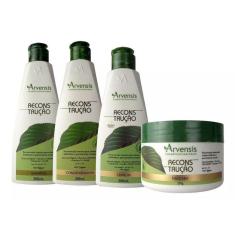 Kit Arvensis Reconstrução Sh. Cond. Leave-In Mascara 250G