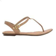 Sandália Beira Rio Napa Turim Nude