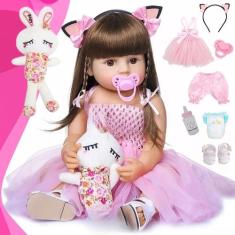 Bebe Reborn Realista  Menina  New Happy