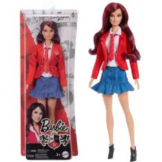 Boneca Barbie RBD Mia Roberta Lupita Articulada Com Uniforme - Mattel,