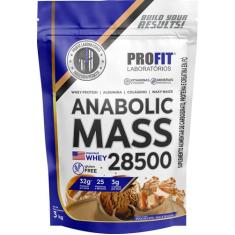 Hipercalórico Anabolic Mass 28500 3kg - Profit Labs - Profit Laborator
