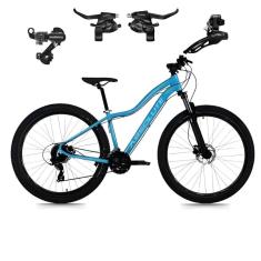 Bicicleta Feminina 29 Aluminio Absolute Hera 21v Freio Disco Cambios Trocadores Shimano-Feminino