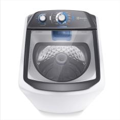 Lavadora de Roupas Electrolux LDA13 13kg Automática com Duplo Dispenser Cesto Inox Branca 110V