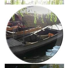 Prato decorativo de porcelana Salver Salver da Willow And Prow