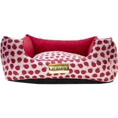 Cama Quadrada Luppet Joaninha Vermelha - Tam. M