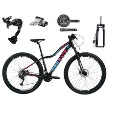 Bicicleta Aro 29 Absolute Hera Feminina Câmbios Shimano Alívio e Altus 27v Hidráulico Trava Guidão-Feminino