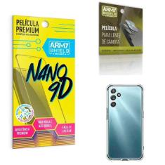 Kit Película Nano 9D + Capinha + Película Câmera