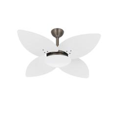 Ventilador Teto Winds Bronze Potente Sala 4 Pás Ventax 110V