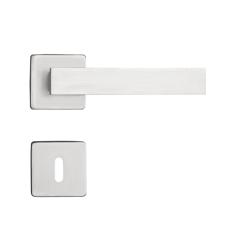 Fechadura Retro Em Inox Escovado Interna