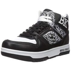 British Knights Tênis masculino Kings Sl, Preto/Branco/El, 43