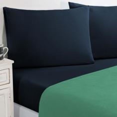 Jogo De Cama Malha Lençol 100% Algodão Gran Moratta 3 Peças Solteiro -