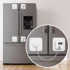 Fechaduras de geladeira GCTWFYK para crianças e adultos, pacote com 2 