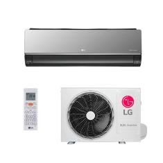 Ar Condicionado Split Dual Inverter Voice Hi Wall LG Artcool uv Nano 12000 BTUs Quente Frio S3-W12JAR7A - 220V