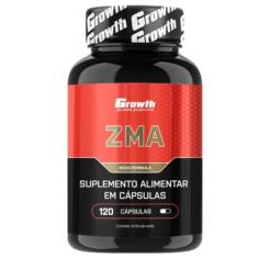 Zma 120 Cápsulas Original Growth Supplements, Sem Sabor