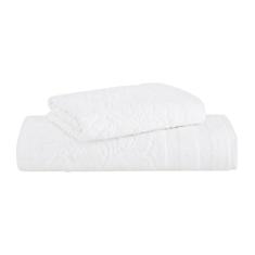 Jogo de Toalhas Buddemeyer Botanique Extra Soft Banho Branco 2 peças