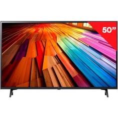 Smart TV LG 50" Ultra 4K 50UT8000PSA WebOS, Preto, Bivolt
