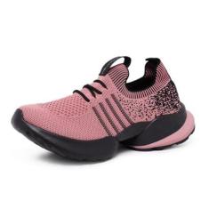 Tênis Ousy Moda Esportivo Confortável Leve Feminino-Feminino