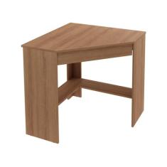 Mesa Canto p/Escritório ME4169 c/ 1 Gaveta Amêndoa - Tecno Mobili