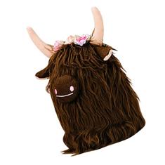 OSALADI Boneca De Iaque Brinquedo De Vaca De Pelúcia Brinquedo De Vaca De Pelúcia De Vaca De Pelúcia Fofa Decoração De Vaca De Pelúcia Animal De Vaca De Pelúcia Brinquedo Macio De Vaca