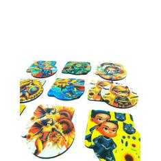Jogo Da Memória Baixa Visão Crianças Super Herois Atipicos 6 - Coleção