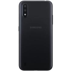Usado: Samsung Galaxy A01 16GB Preto Bom - Trocafone