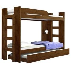 Beliche Infantil com Cama Auxiliar - 125-Canion - Star Móveis