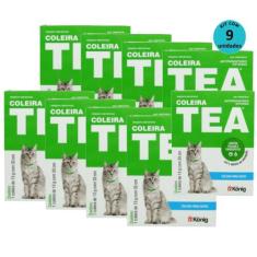 Coleira Tea Contra Pulgas E Carrapatos Para Gatos König 13g Com 33cm K