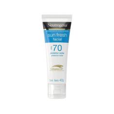 Protetor Solar Facial Neutrogena Sun Fresh FPS70 40g, 40g