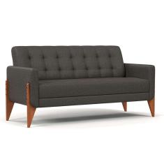 sofá 3 lugares brooklin linho mescla 180 cm