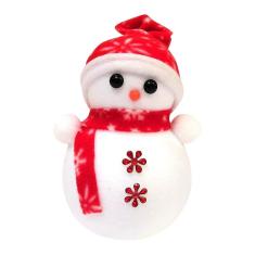 Boneca branca de Natal boneca boneca boneco de neve Decoração de árvore