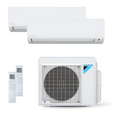 Ar-Condicionado Multi Split Inverter 18000 BTUs Daikin Quente e Frio (1 Evap. HW 9000 + 1 Evap. HW 12000) 220V