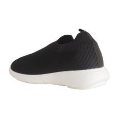 Tênis Slip-On Knit Vivacity Dayane Magalhães Preto-Feminino
