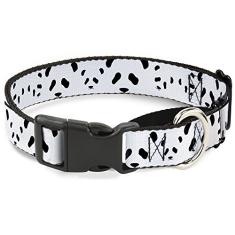 Buckle-Down Coleira para cachorro Martingale - repetição de urso panda - 2,5 cm de largura - serve para pescoço de 38 a 66 cm - Grande