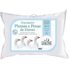 Travesseiro 70% Plumas e 30% Penas de Ganso Daune - 50x70 cm