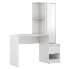 Escrivaninha Com Armário Morada Branco – Demóbile