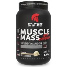 Muscle Mass Hipercalórico 1,8kg - Espartanos (Baunilha)