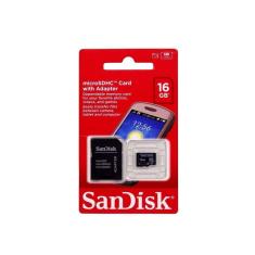 Cartão De Memória Sandisk Micro Sd 16gb Classe 4