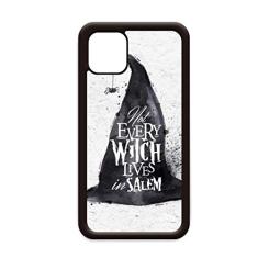 Efeito de tinta chapéu de feiticeiro Halloween bruxa para iPhone 12 Pro Max capa para Apple Mini Mobile Case