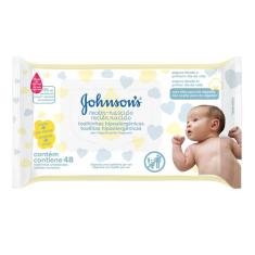 Lenço Umedecido Johnson's Baby Recém-Nascido Sem Perfume 48 unidades 48 Unidades