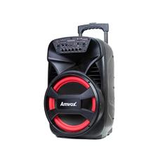 Amvox Caixa de Som Amplificada ACA 480 Viper II - 480W RMS, Bluetooth, Equalizador, Rádio FM, USB