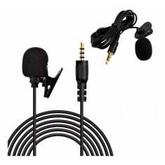 Microfone De Lapela Entrada P2 3.5Mm Lehmox - Ley-58