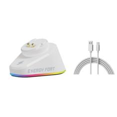 WANSUPYIN Base de carregamento de mouse sem fio 2024 para carregador Logitech G Pro X RGB para Razer DeathAdder V2 Pro Mouse acessório