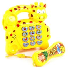 Brinquedo Infantil Telefone Musical Sons Luzes Criança Bebe