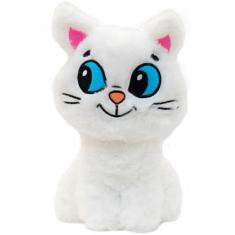 Gato Mingau Sentado De Pelúcia 20Cm - Turma Da Mônica