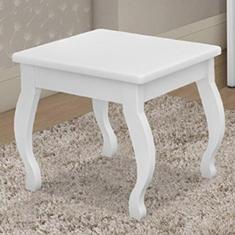 Banqueta Mila Branco - Luapa