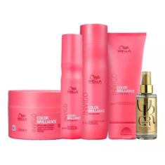 Kit Wella Invigo Color Brilliance + Óleo (5 Produtos)