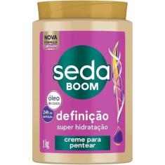 Creme para Pentear Seda Boom Definição Intensa 1kg, 1kg